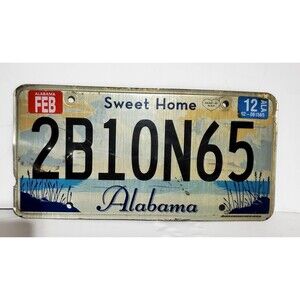 Alabama 2012 Vintage Tag Sweet Home Tag Graphic Design for Mobile County Flawed